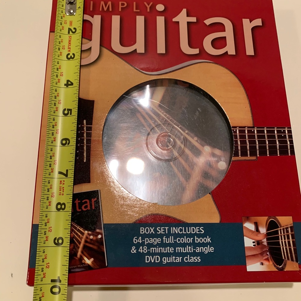 NWT SIMPLY GUITAR LEARNER’S MANUEL & DVD. - Picture 5 of 7